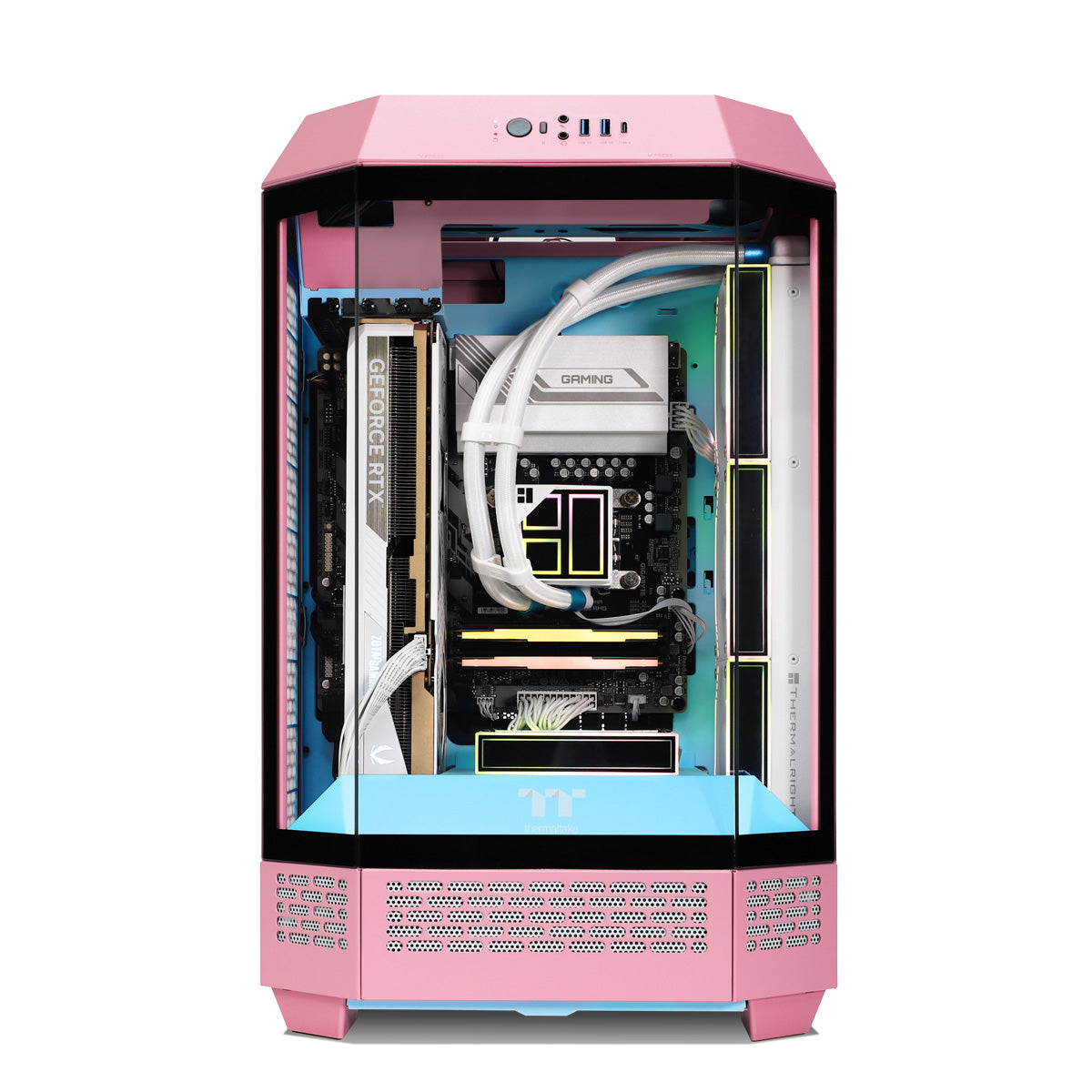 Pop ENCORE RTX 5070 Ryzen 7 7700 Gaming PC - PINK