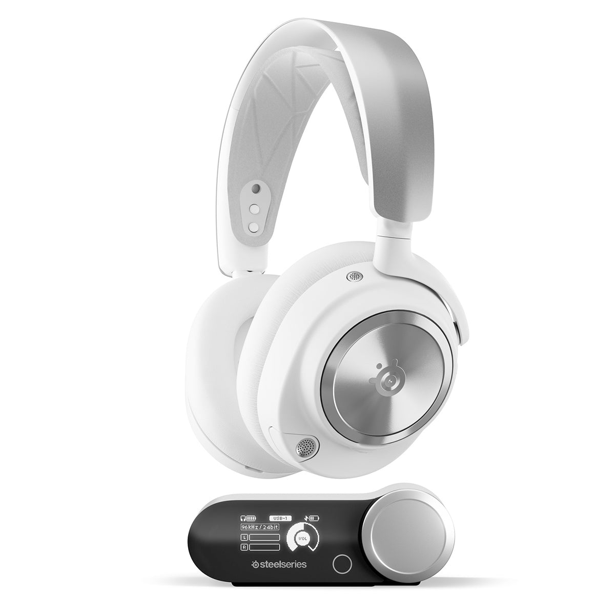 SteelSeries Arctis Nova Pro Wireless Gaming Headset PS/PC - White