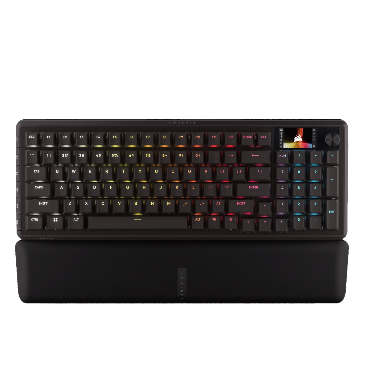 Corsair Vanguard Pro LCD 96% Wired Hall-Effect Gaming Keyboard - MLX Hyperdrive Magnetic Switches