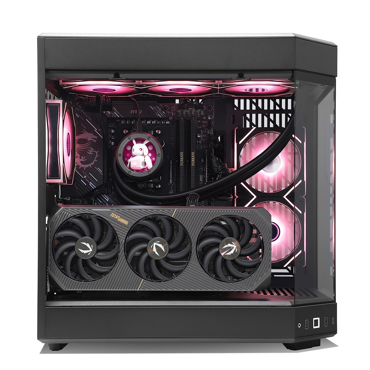 Abyssal LUX RTX 5090 Ryzen 9 9900X3D Gaming PC - BLACK