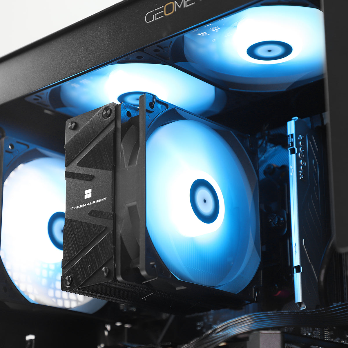 Gravity RR RX 7600 Ryzen 5 5500 Gaming PC - BLACK