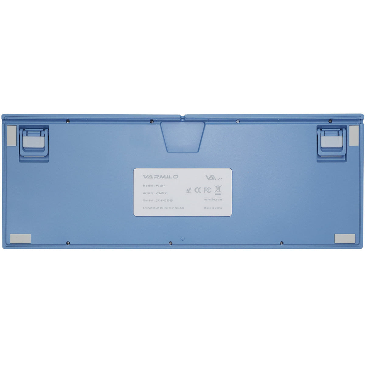 Varmilo VEM87 Sea Melody TKL Mechanical Keyboard - EC Sakura V2 Linear Switch