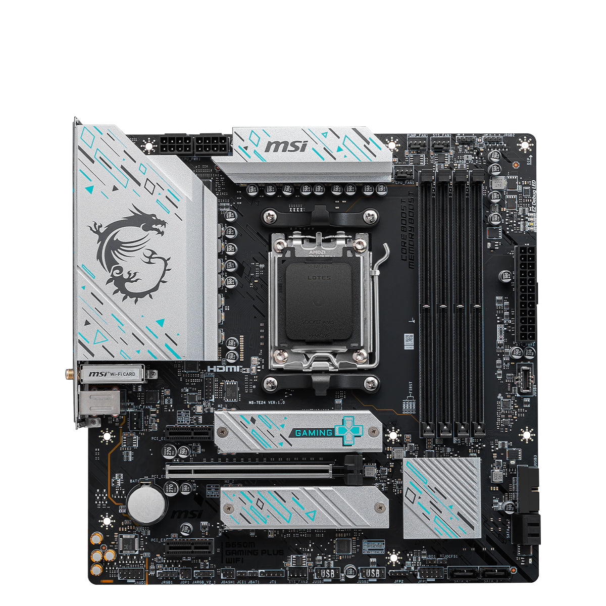 MSI B650M GAMING PLUS WIFI mATX Motherboard