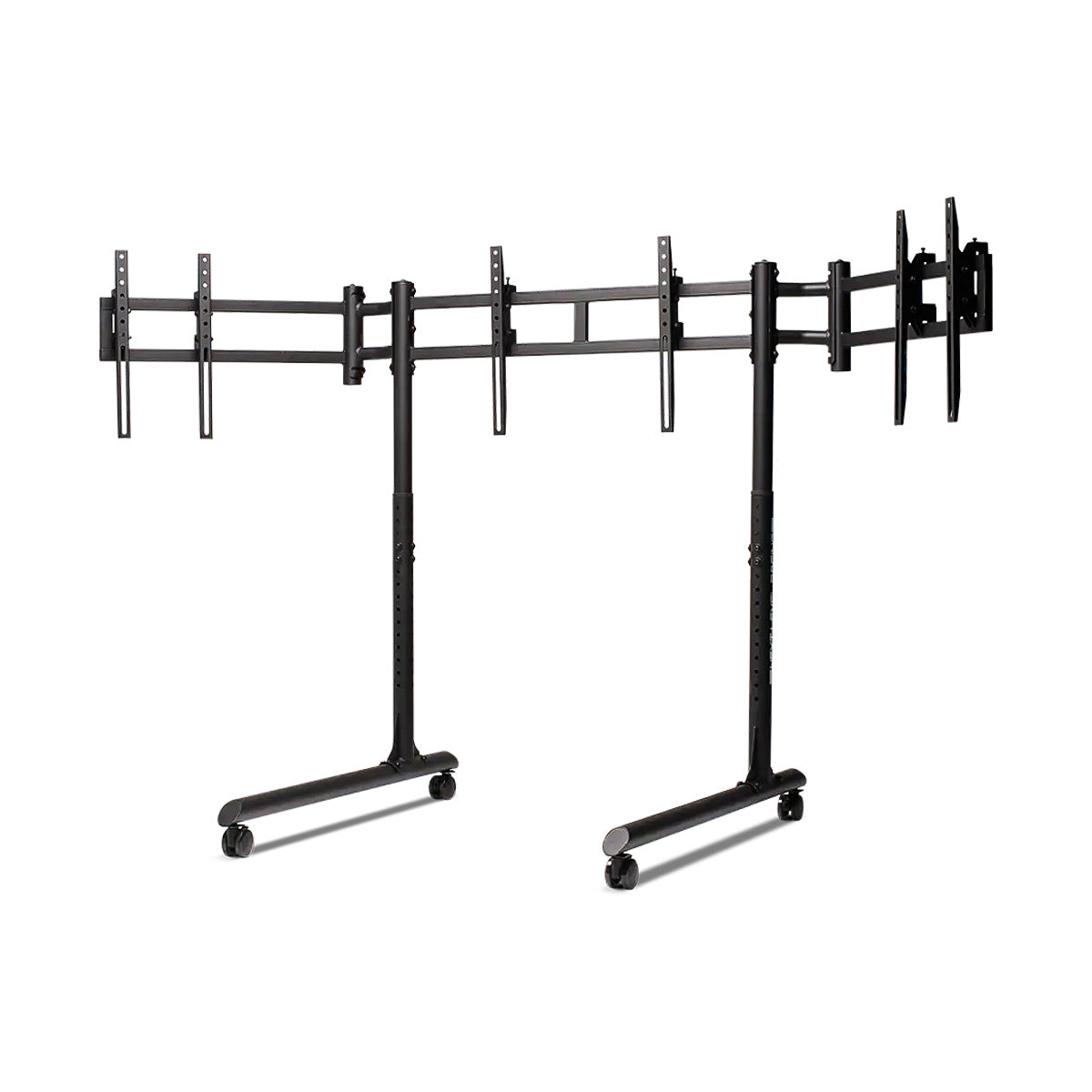 Next Level Racing NLR-R010 Round Tube Free Standing Triple Monitor Stand