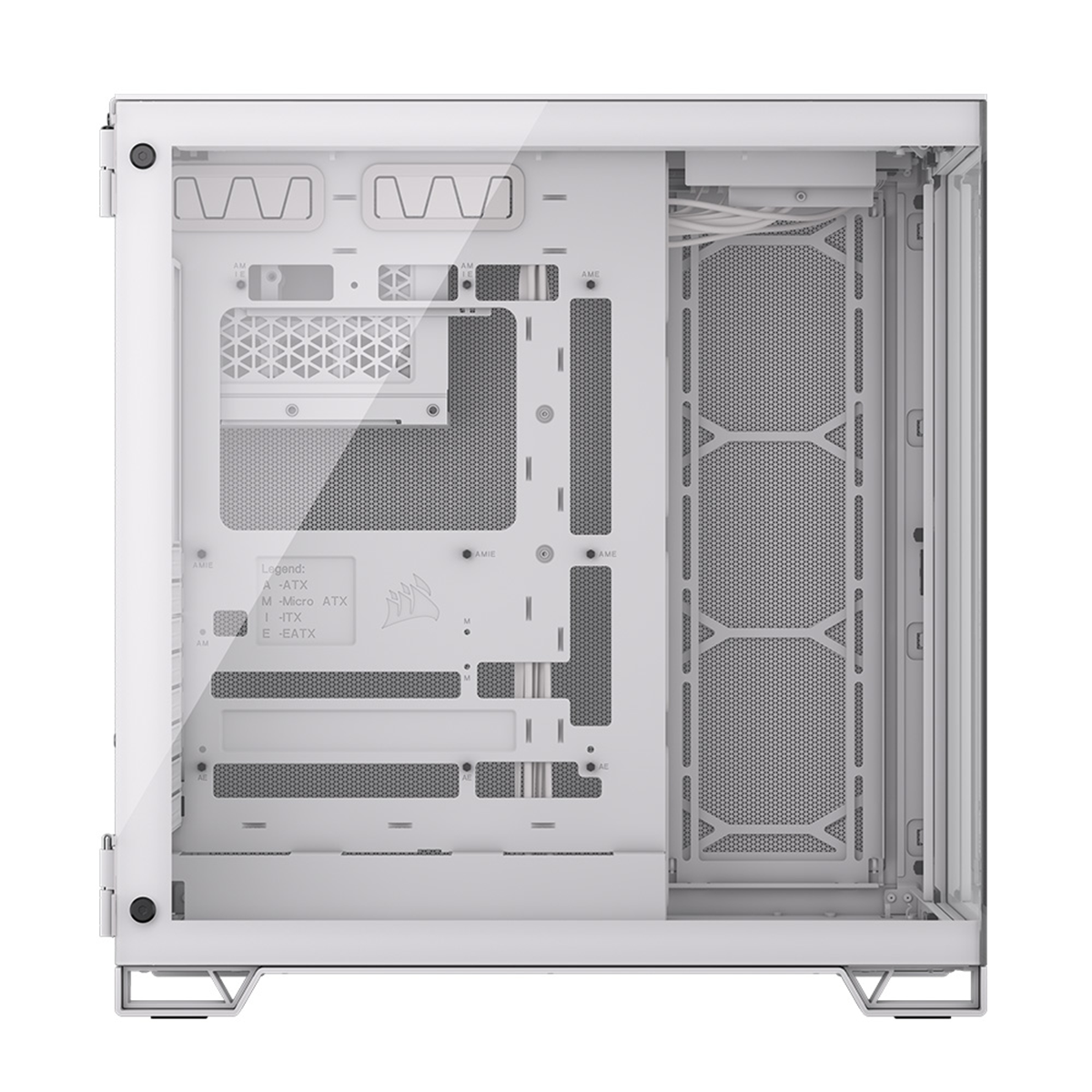Corsair 6500X Mid Tower Case - TG White