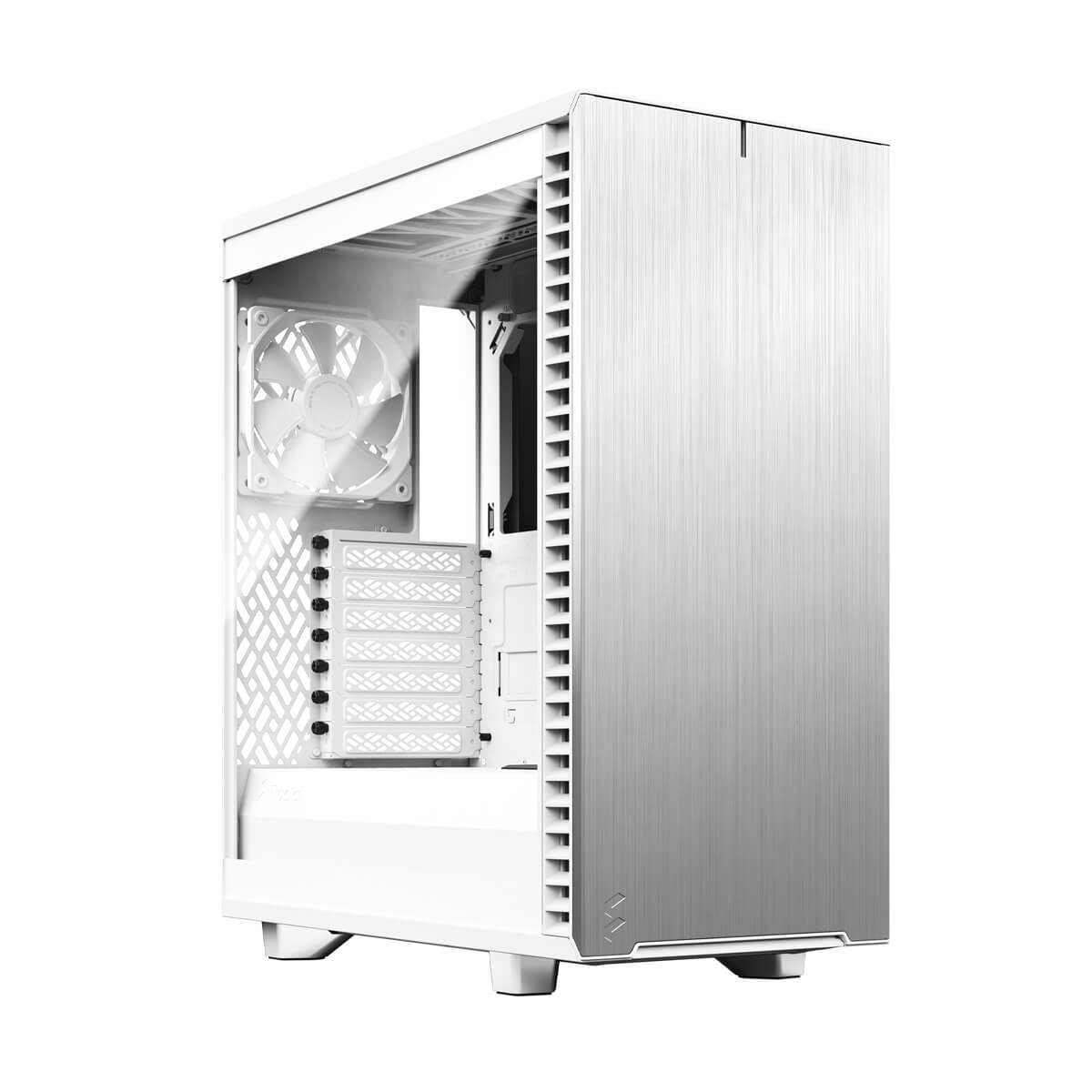 Fractal Design Define 7 Compact Mid Tower Case - White TG Light Tint