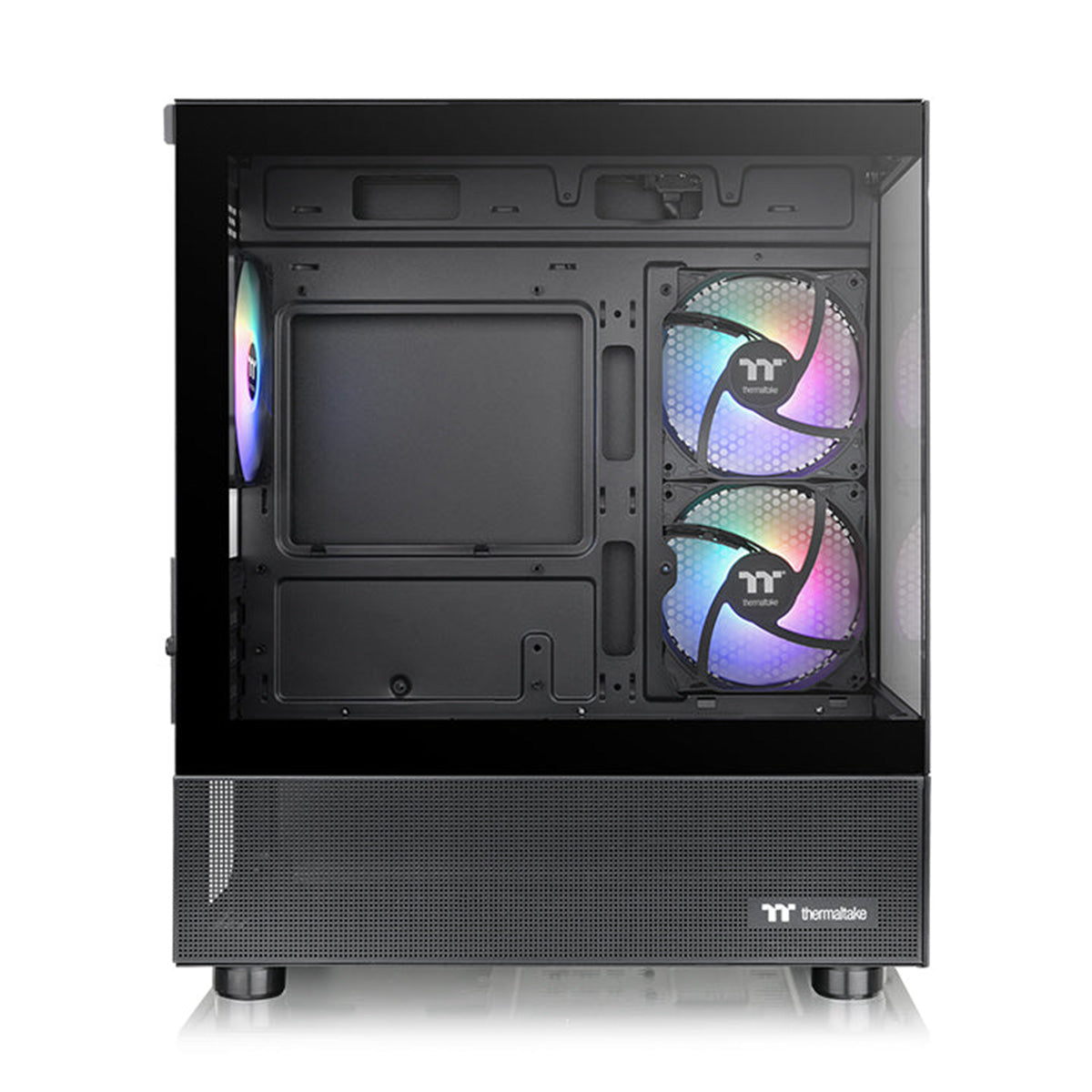 Thermaltake View 170 ARGB Tempered Glass mATX Micro Case - Black Edition