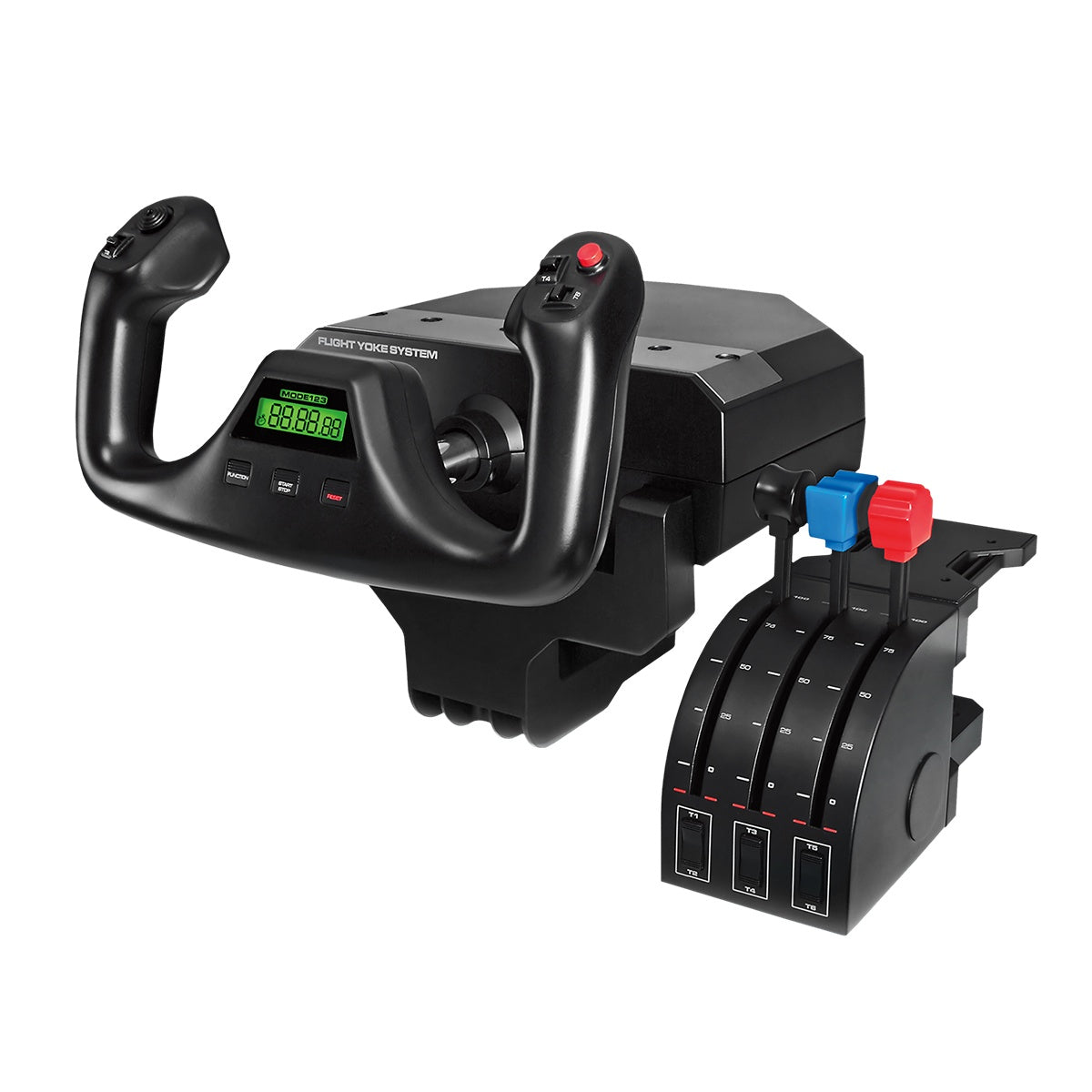 Logitech G Pro Flight Yoke System Professional Simulation Yoke and Throttle Quadrant
