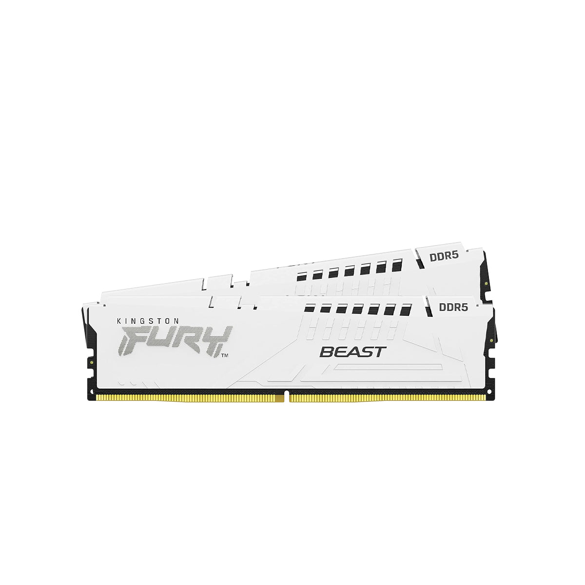 Kingston FURY Beast 32GB (2x16GB) DDR5-6000 CL30 Memory - White (KF560C30BWEK2-32)