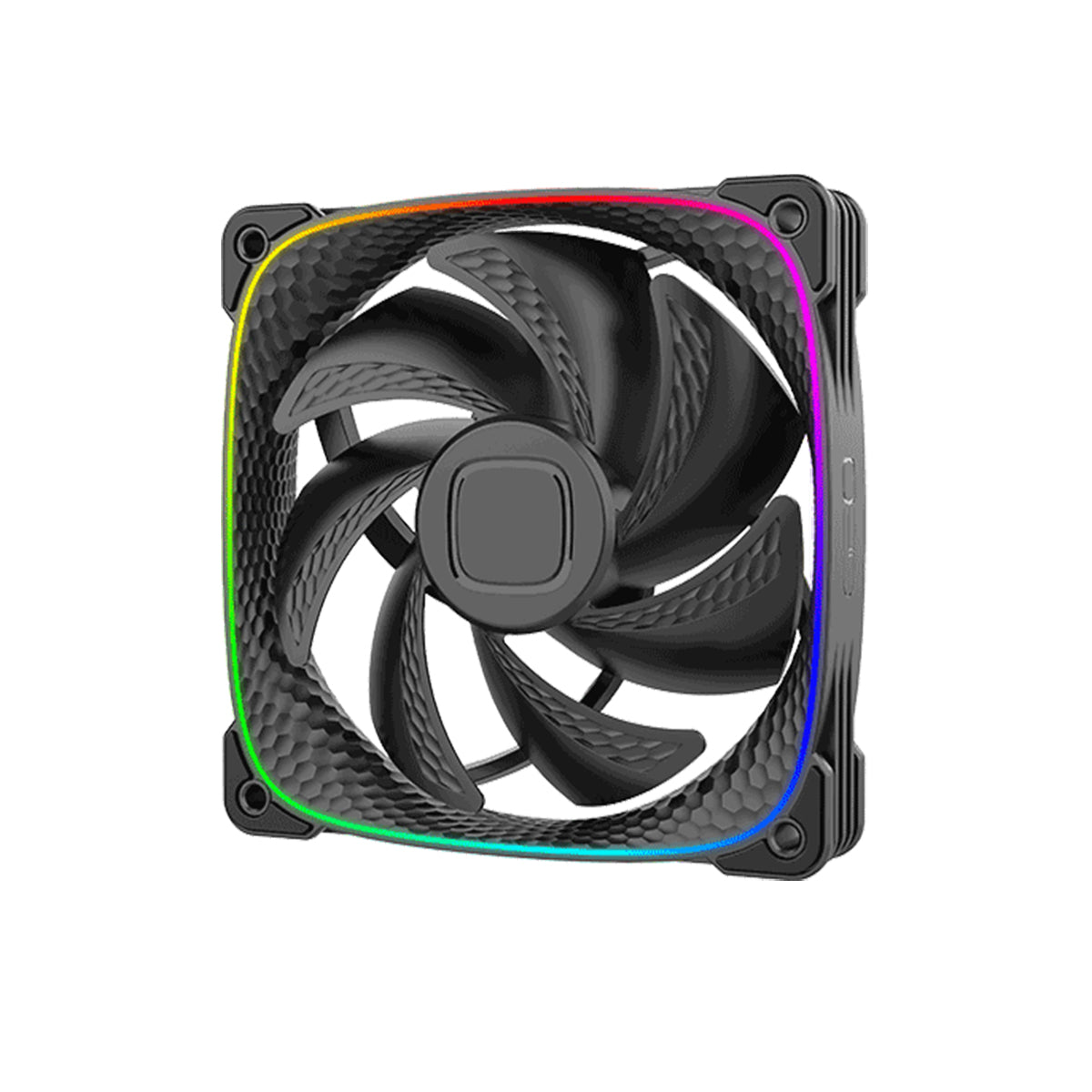 Geometric Future Squama 2503 120mm RGB PWM Case Fan - Black