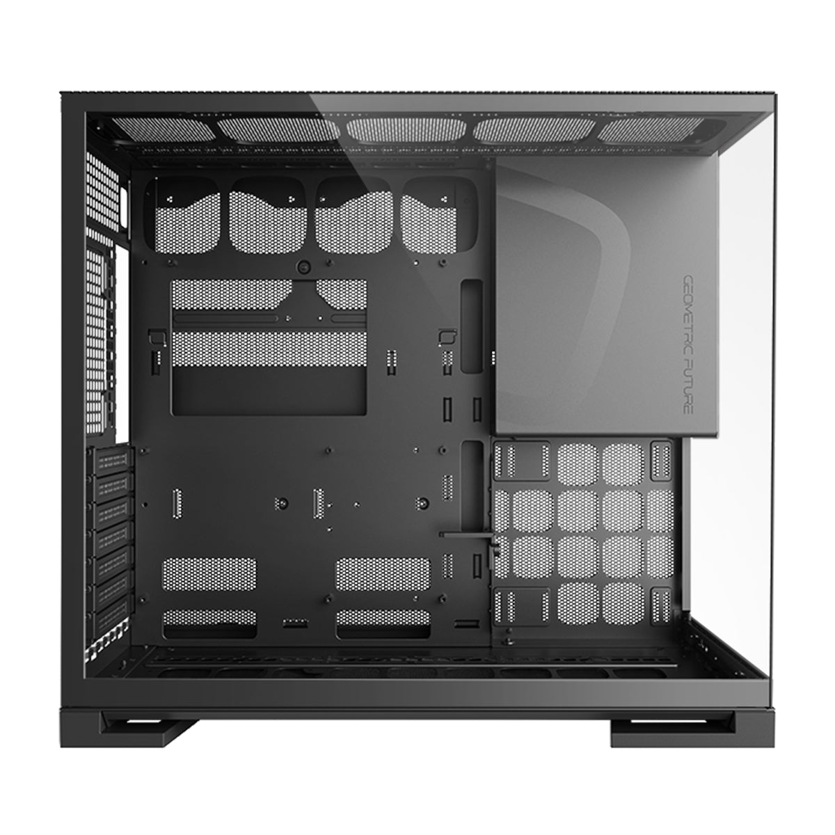 Geometric Future Model 5 ATX Mid Tower Case - Black/Grey