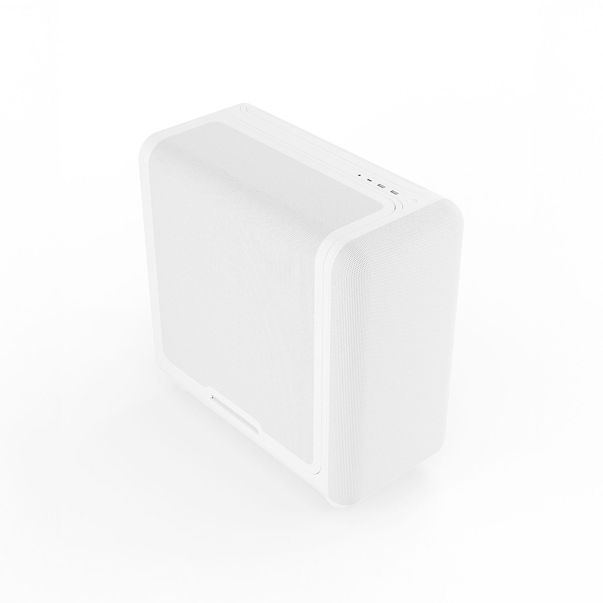 Hyte X50 Air ATX Mid Tower Case - Snow White