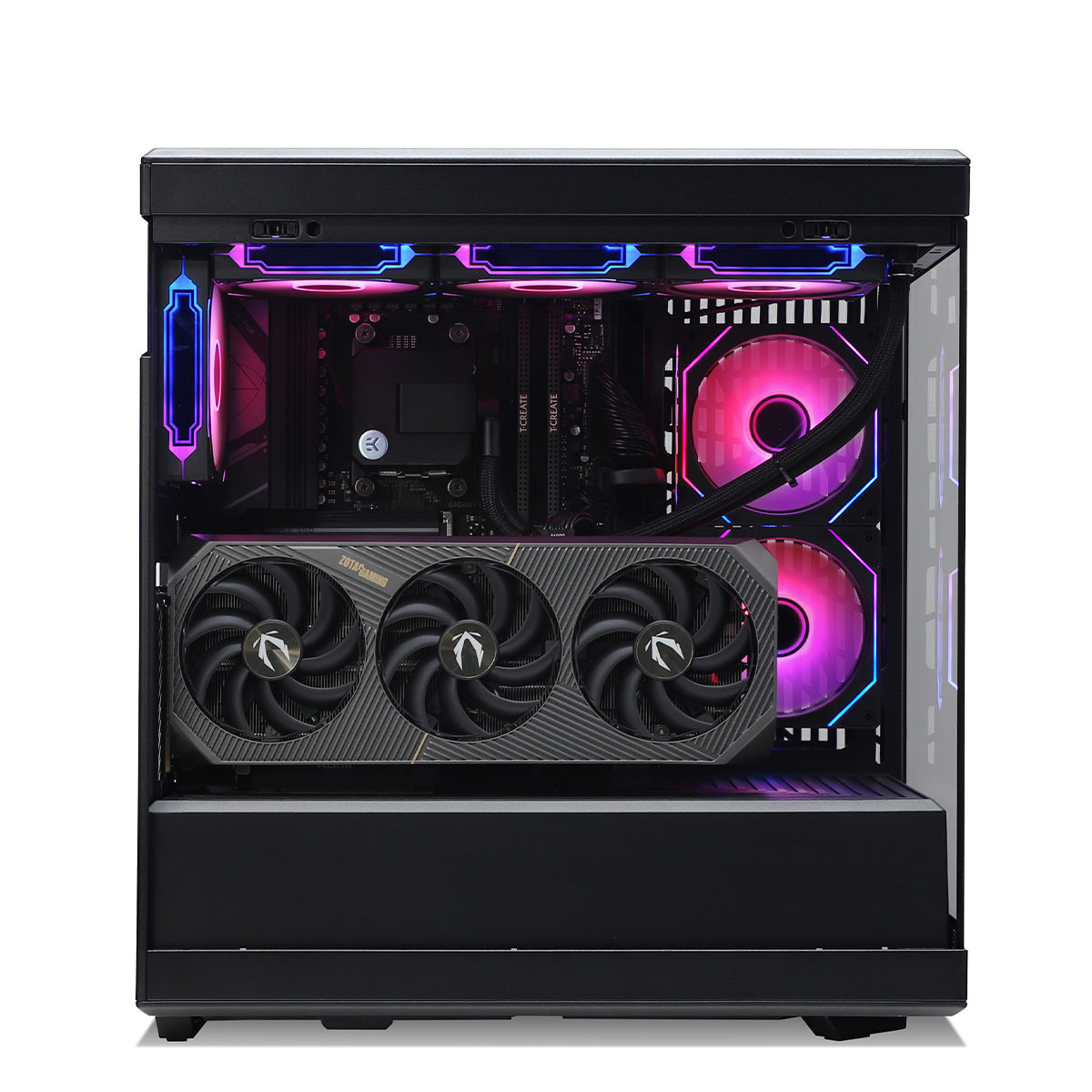 Entropy MASTER RTX 5070 Ti Ryzen 7 7800X3D Gaming PC - BLACK