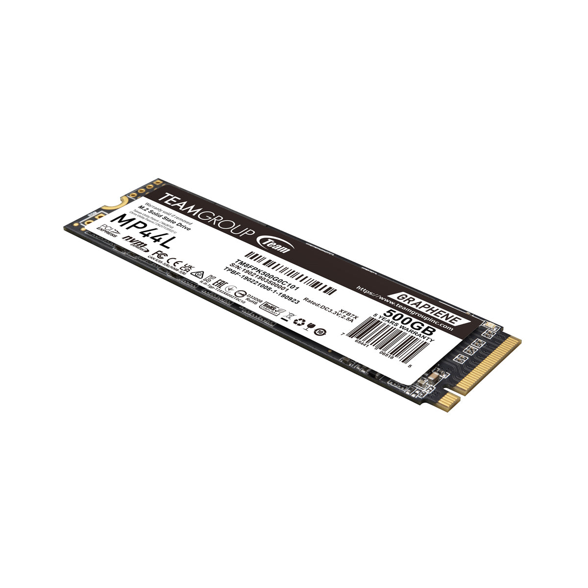 TeamGroup MP44L 500GB M.2 Gen4 NVMe SSD