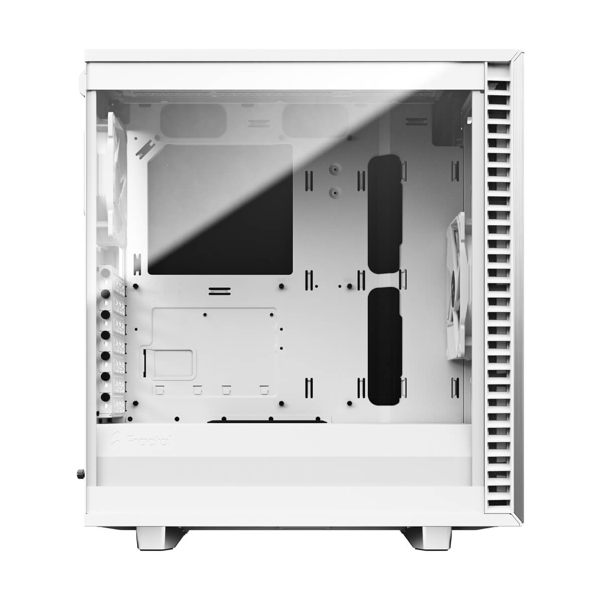Fractal Design Define 7 Compact Mid Tower Case - White TG Light Tint