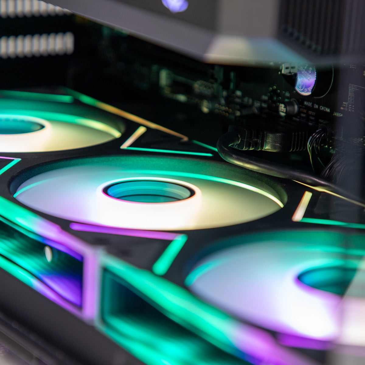 Equinox RTX 5070 Ryzen 7 7700 Gaming PC - BLACK