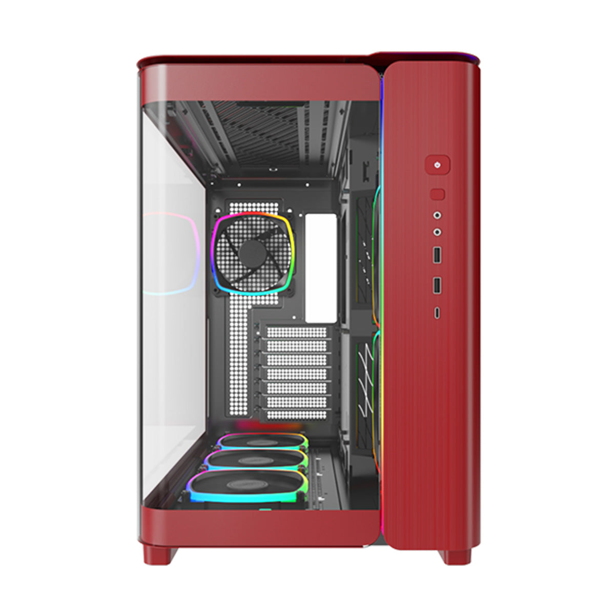 MONTECH KING 95 PRO Mid Tower Case - Red