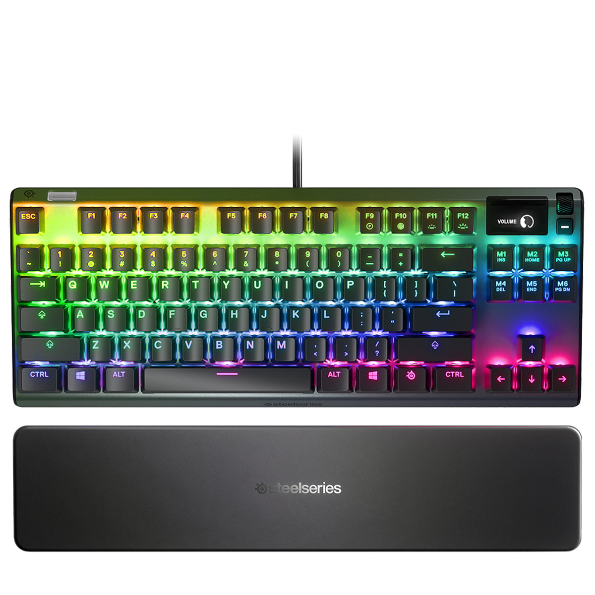 SteelSeries Apex 7 TKL Mechanical Gaming Keyboard - Red Linear Switch