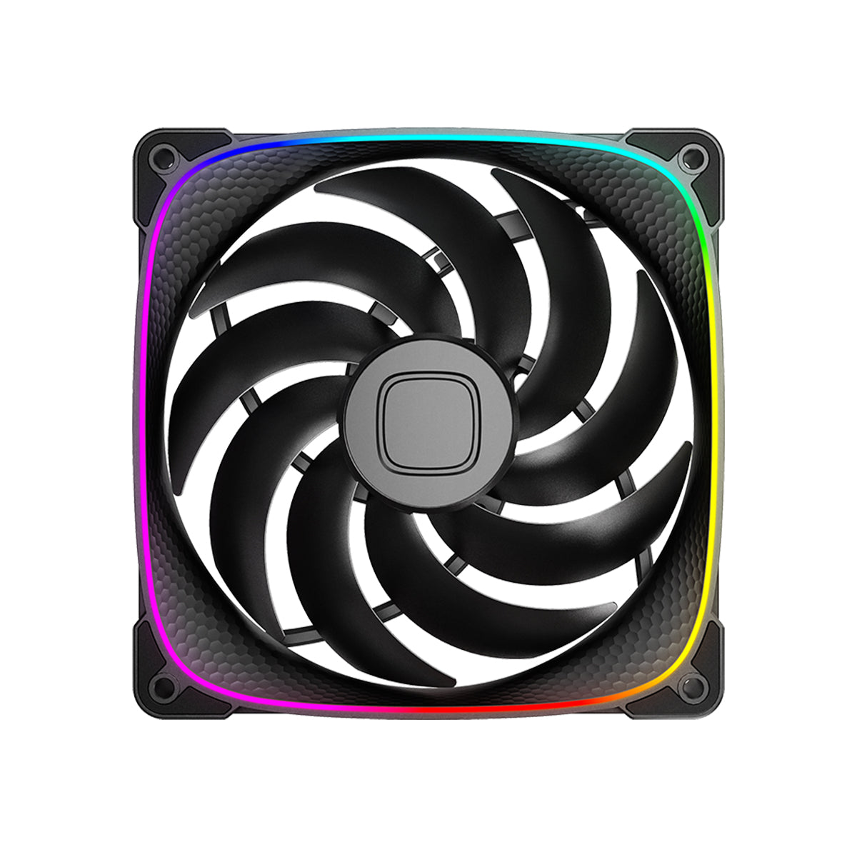 Geometric Future Squama 2503 140mm RGB PWM Case Fan - Black