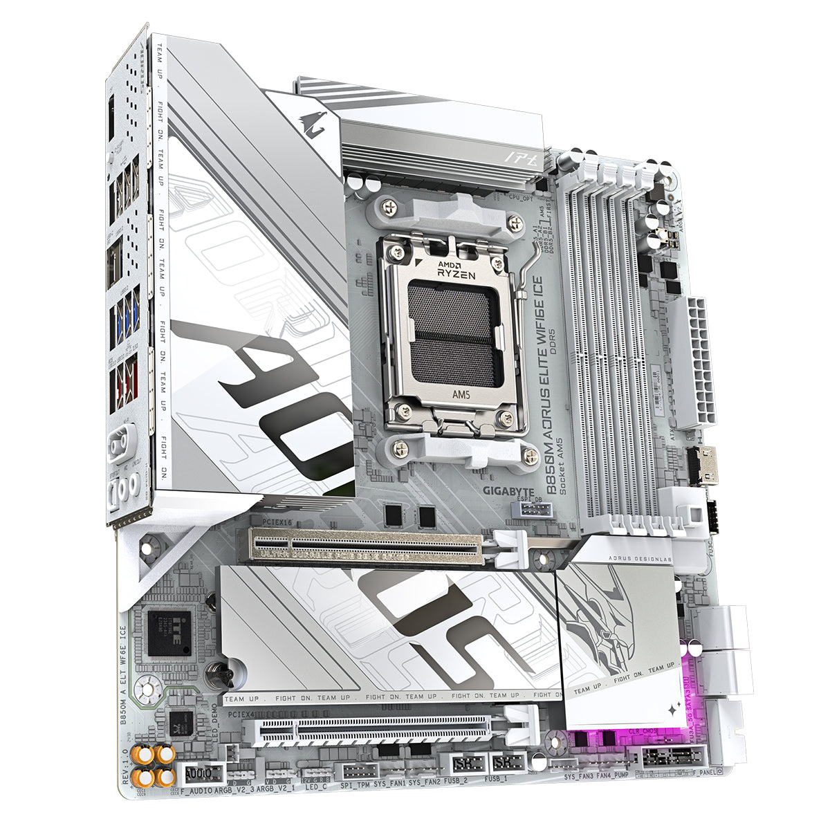 GIGABYTE B850M AORUS ELITE WIFI6E ICE mATX Motherboard