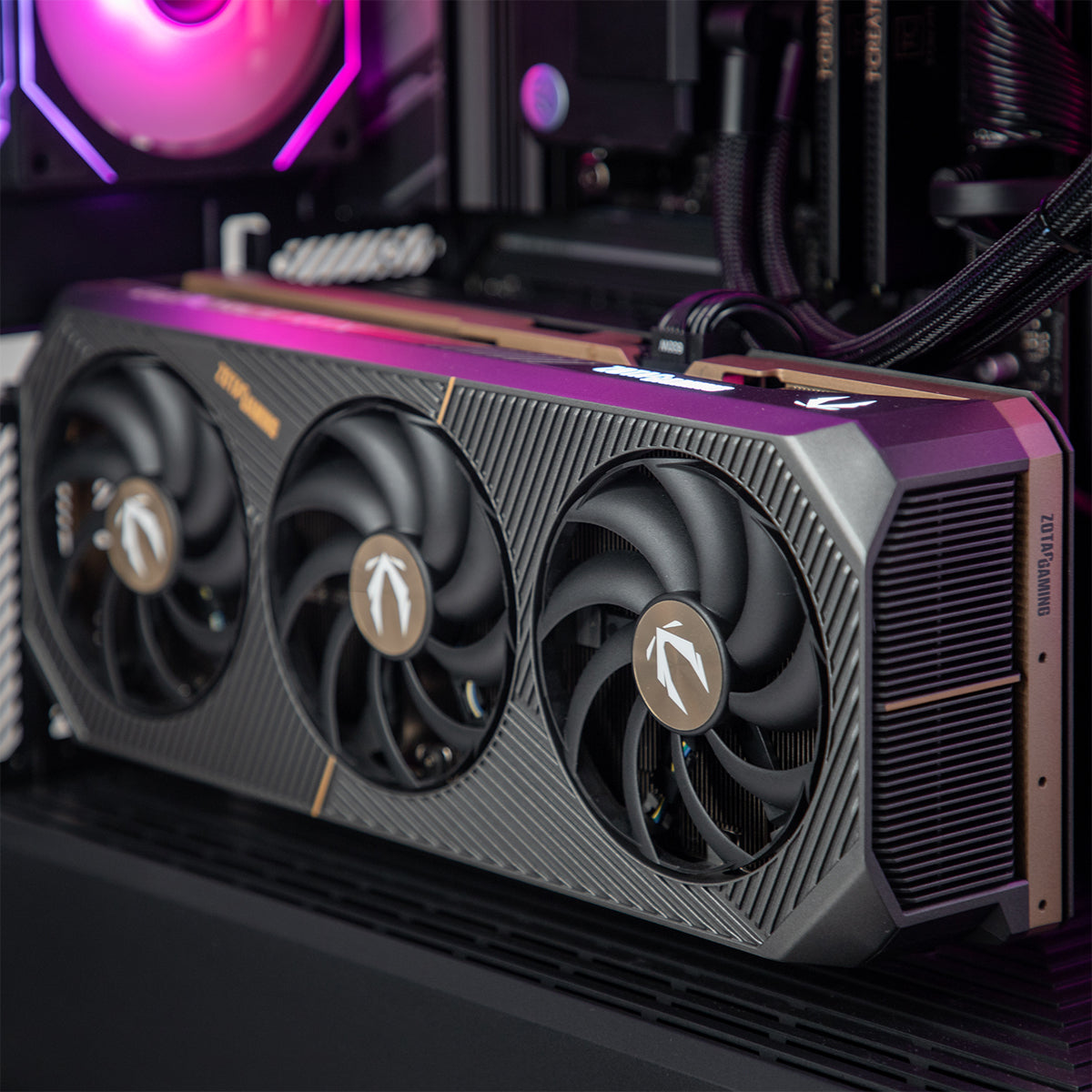 Entropy MASTER RTX 5070 Ti Ryzen 7 7800X3D Gaming PC - BLACK