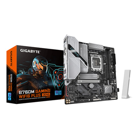 Gigabyte B760M GAMING WIFI6 PLUS GEN5 DDR5 mATX Motherboard