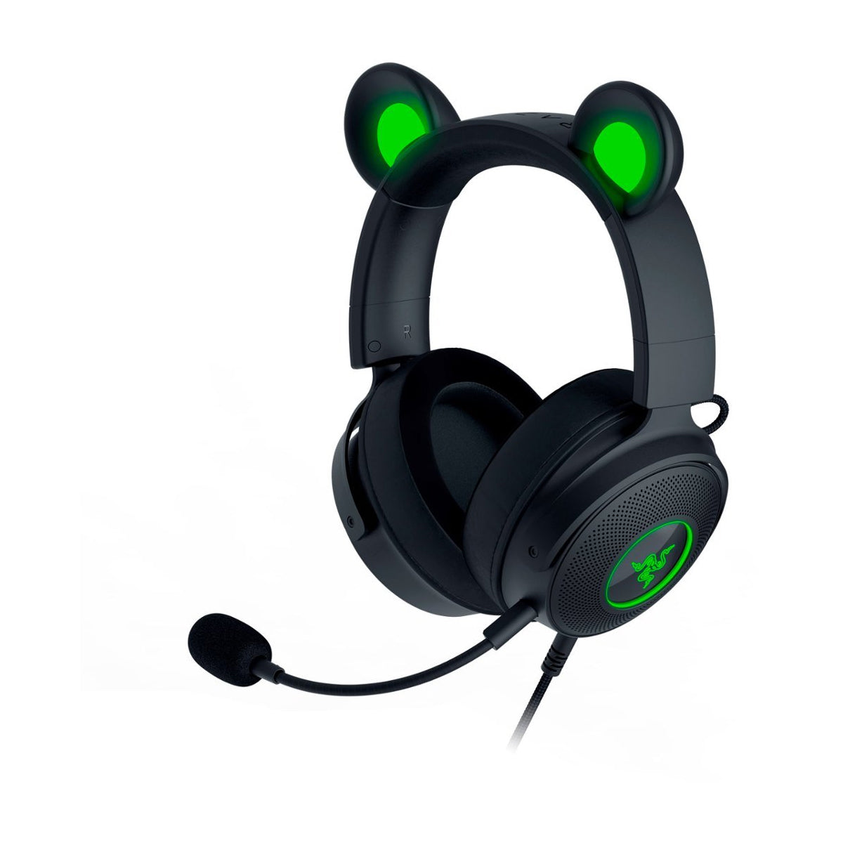 Razer Kraken Kitty V2 Pro Wired RGB Headset with Interchangeable Ears - Black