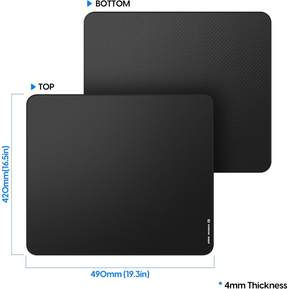 Pulsar ParaBrake V2 Cordura Gaming Mouse Pad XL - Black