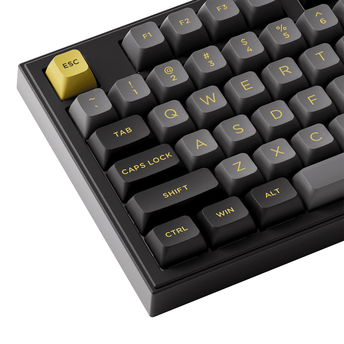 Akko 5098B Black & Gold Compact 1800 LCD RGB Wireless Mechanical Keyboard - Piano Pro V3 Switch