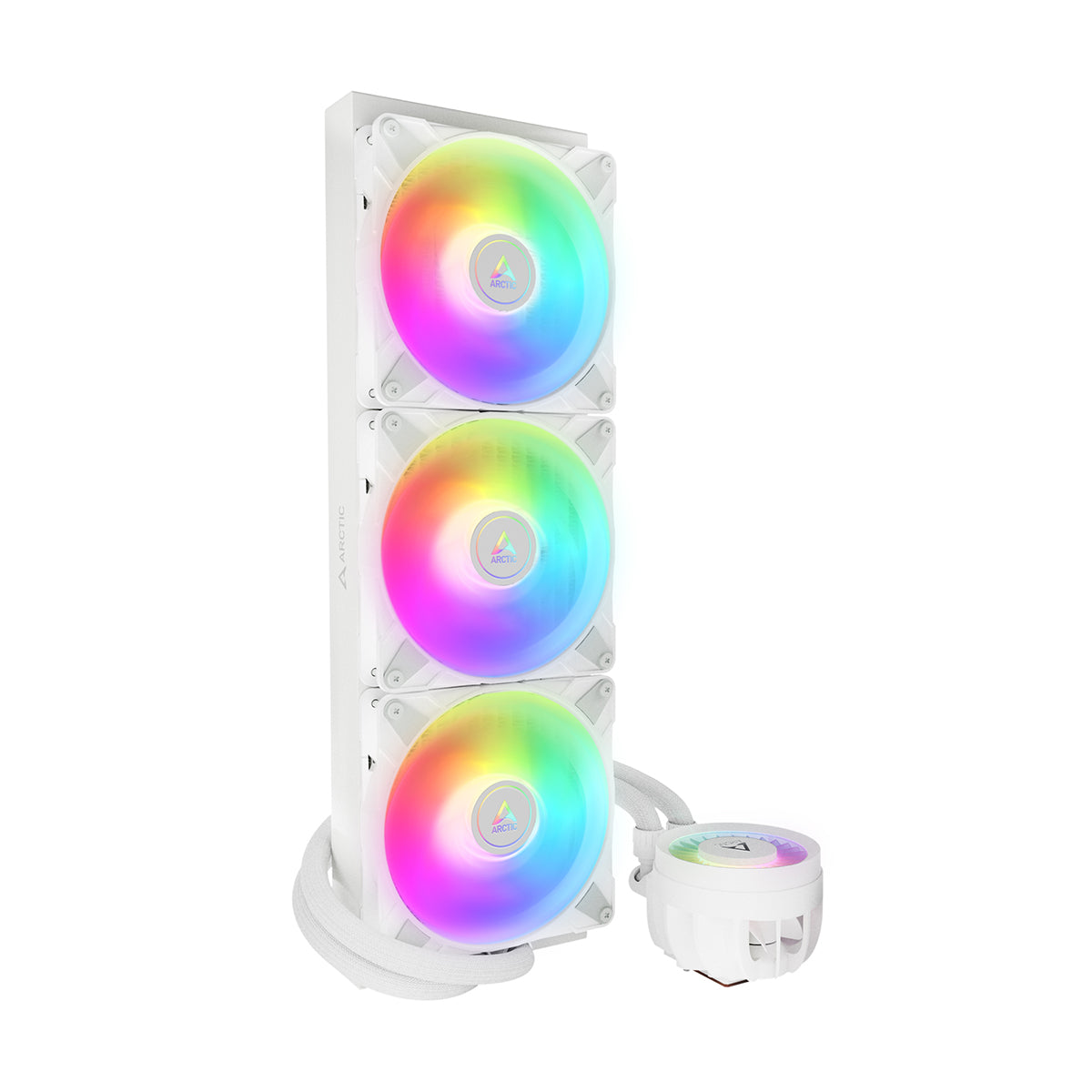 Arctic Liquid Freezer III 420 A-RGB AIO CPU Cooler - White