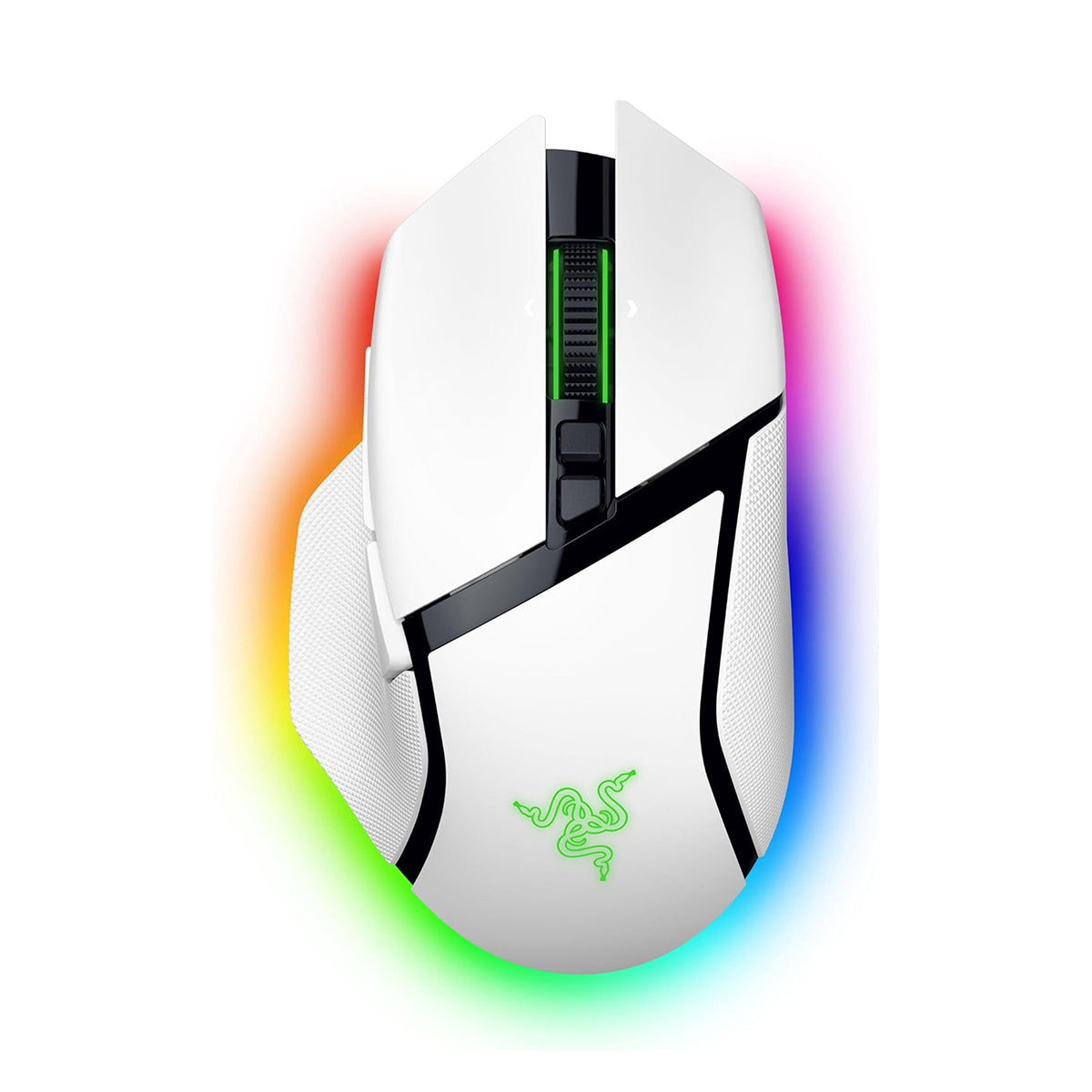 Razer Basilisk V3 35K Ergonomic RGB Wireless Gaming Mouse - White