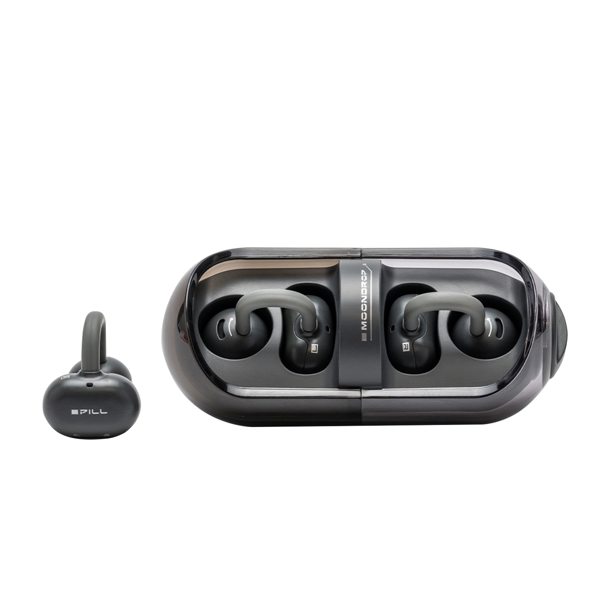 Moondrop Pill OWS Wireless Bluetooth Ear-Clip Headphones - Black