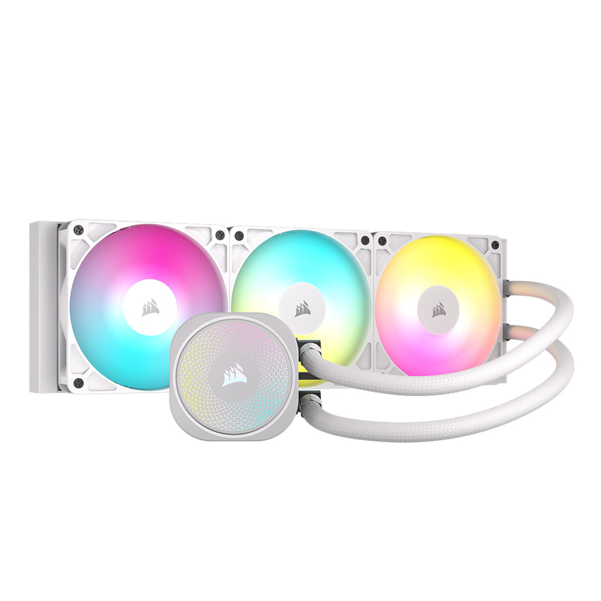 Corsair NAUTILUS 360 ARGB White 360mm AIO Liquid CPU Cooler
