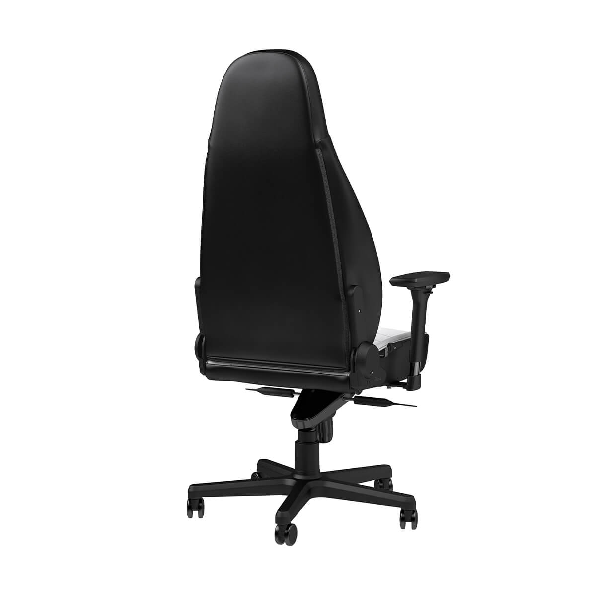 Noblechairs ICON Series Faux Leather Gaming Chair - White/Black - Showroom Demo Unit