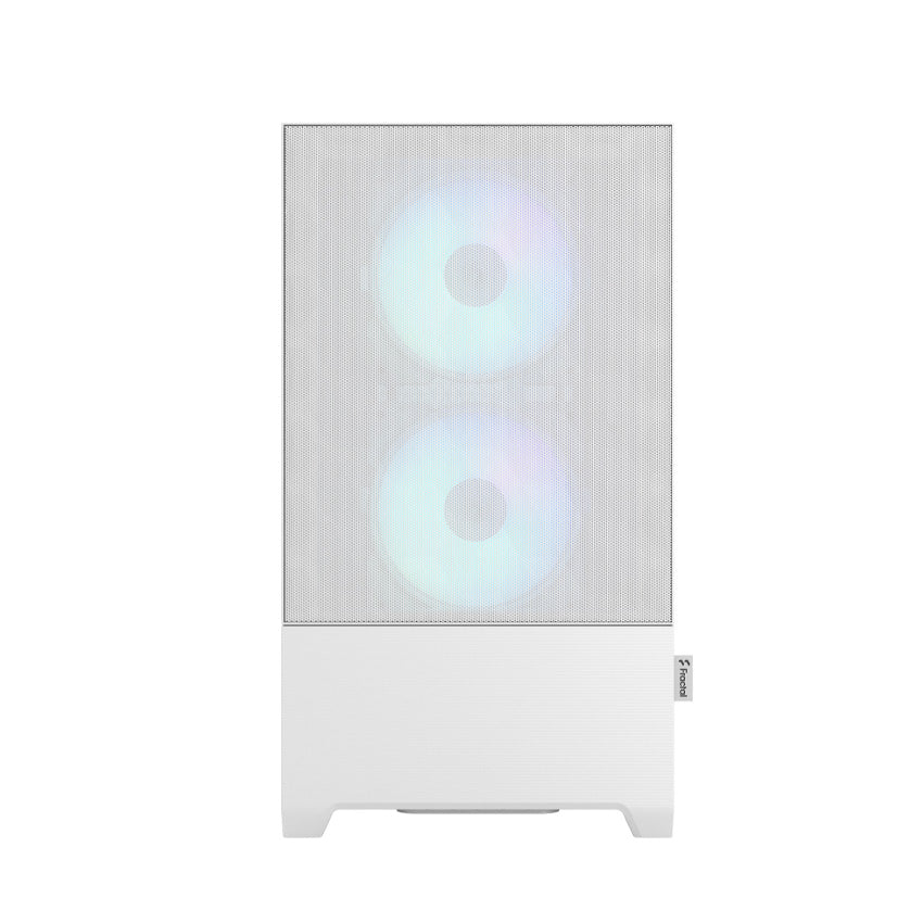 Fractal Design Pop Mini Air RGB mATX Mini Tower - White TG Clear Tint