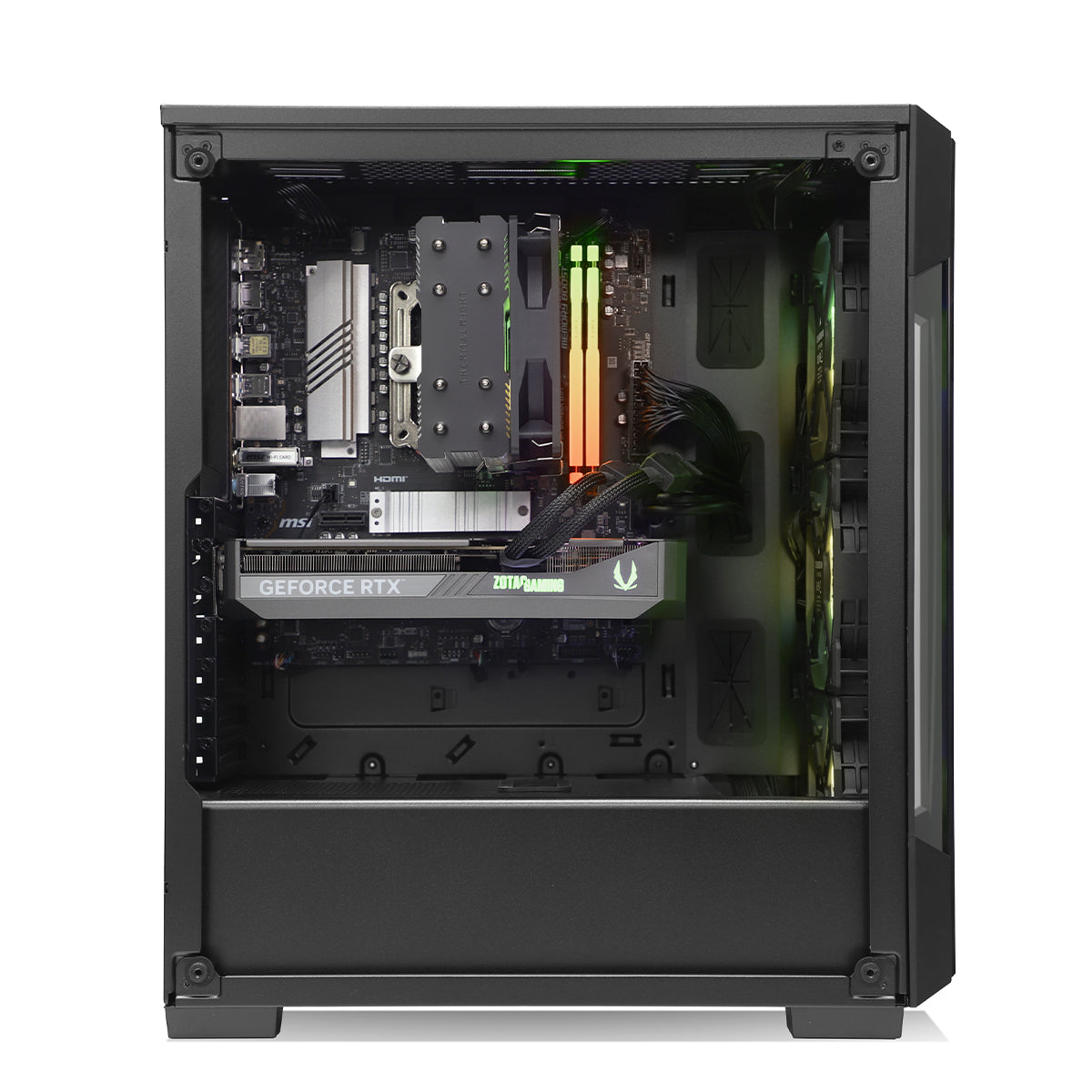 Marauder ENCORE GO RTX 5070 Ryzen 5 7400F Gaming PC - BLACK