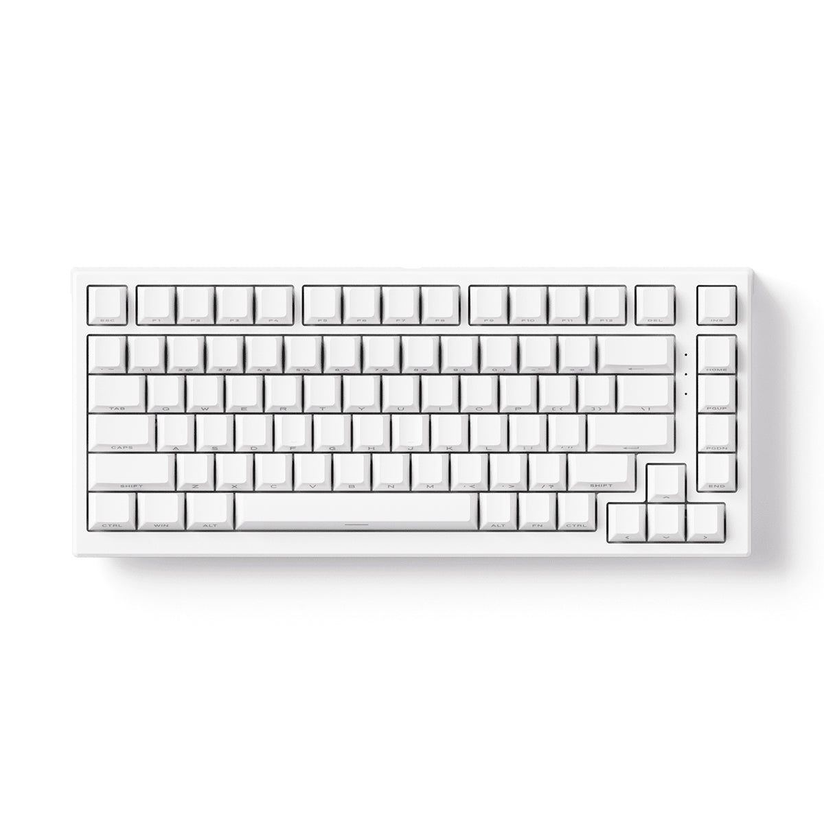 Akko Tac75 HE White 75% RGB Wired Hall-Effect Keyboard - AstroAim Magnetic Switches