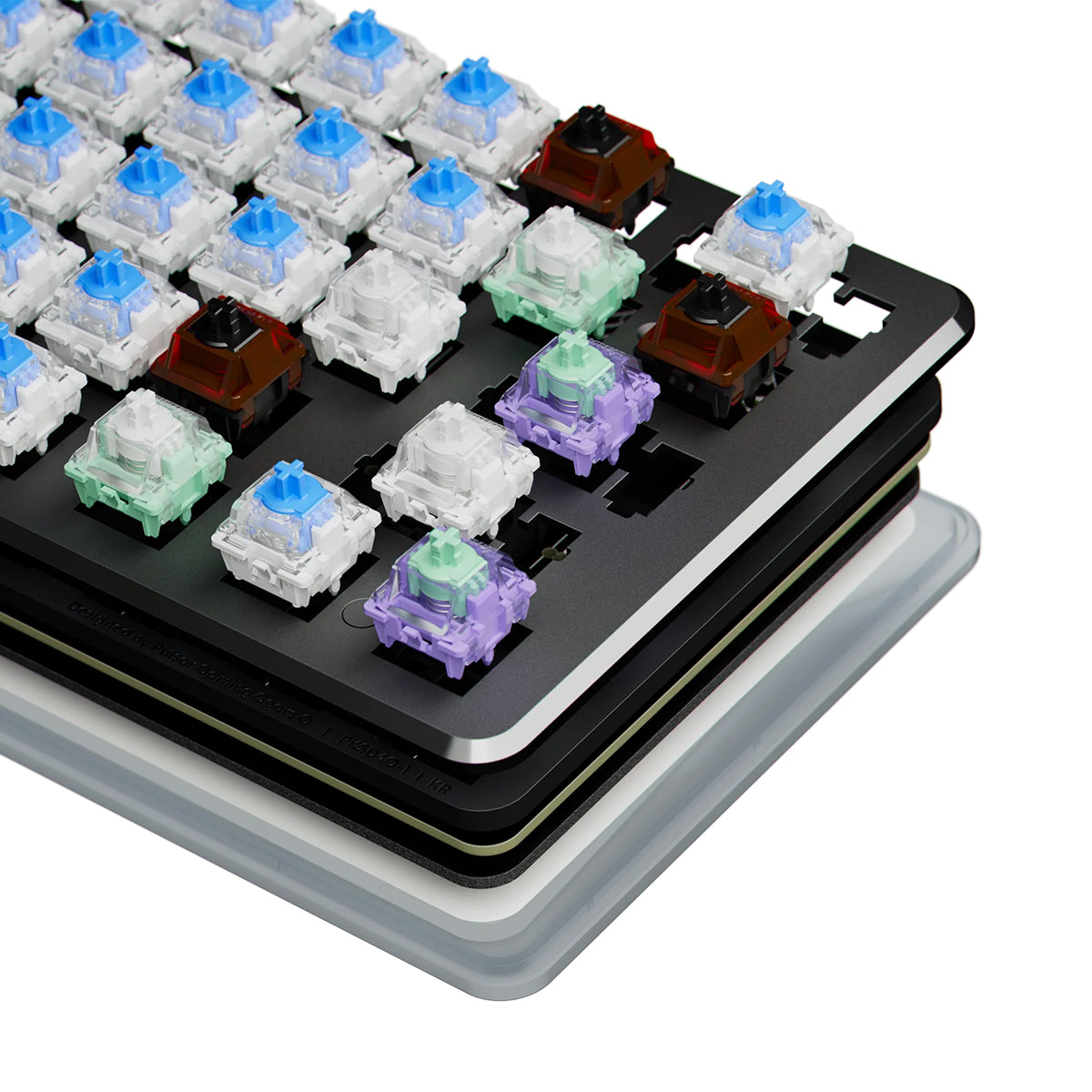 Pulsar PCMK 3 HE 60 Magnetic Gaming Keyboard Linear Magnetic Switch - White