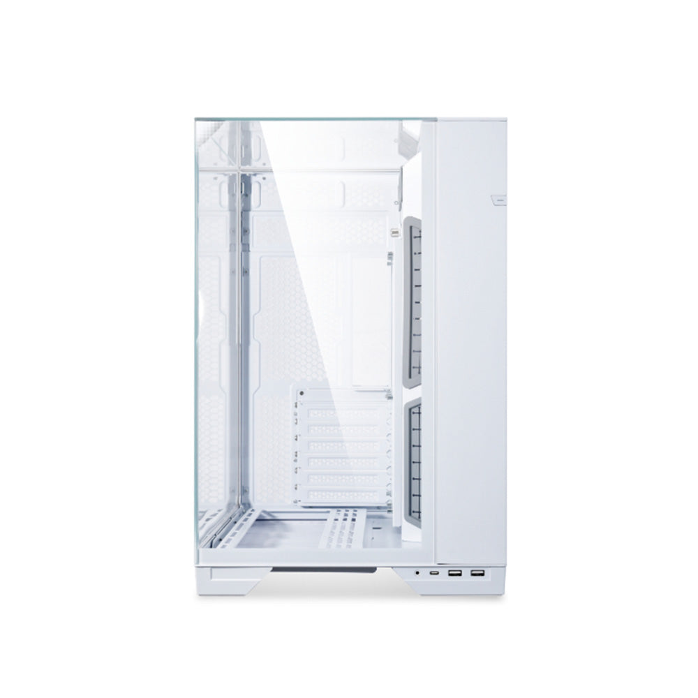 Lian Li O11 Vision ATX Mid Tower Case - White