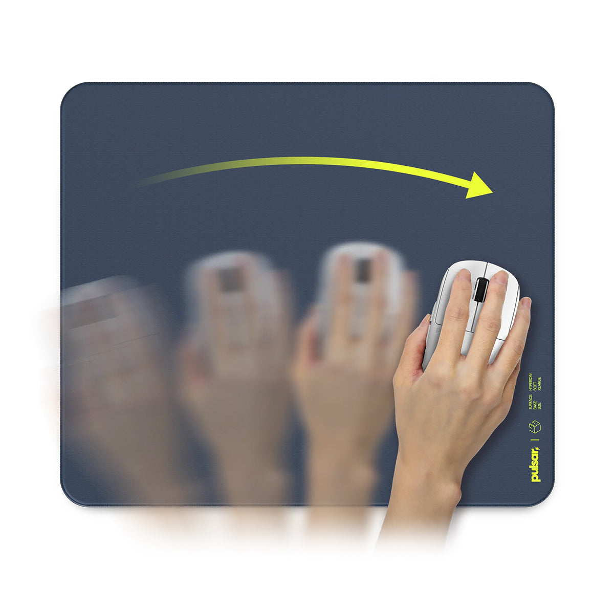 Pulsar x LGG Hyperion Gaming Mouse Pad XL Xsoft - Midnight Slate