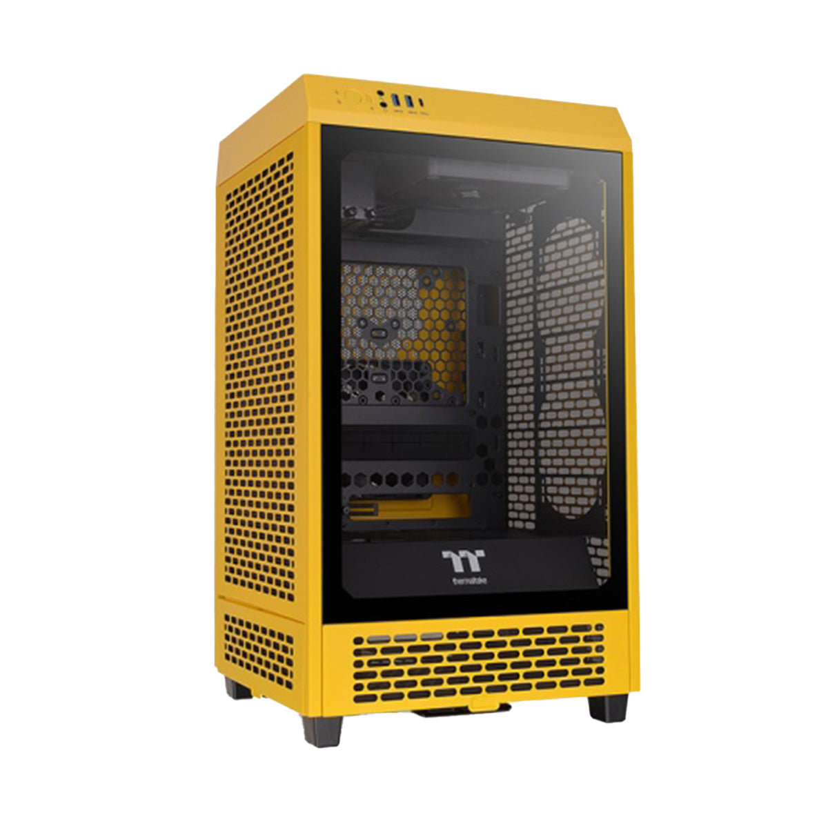 Thermaltake The Tower 200 Tempered Glass mATX Mini Tower Bumblebee Edition