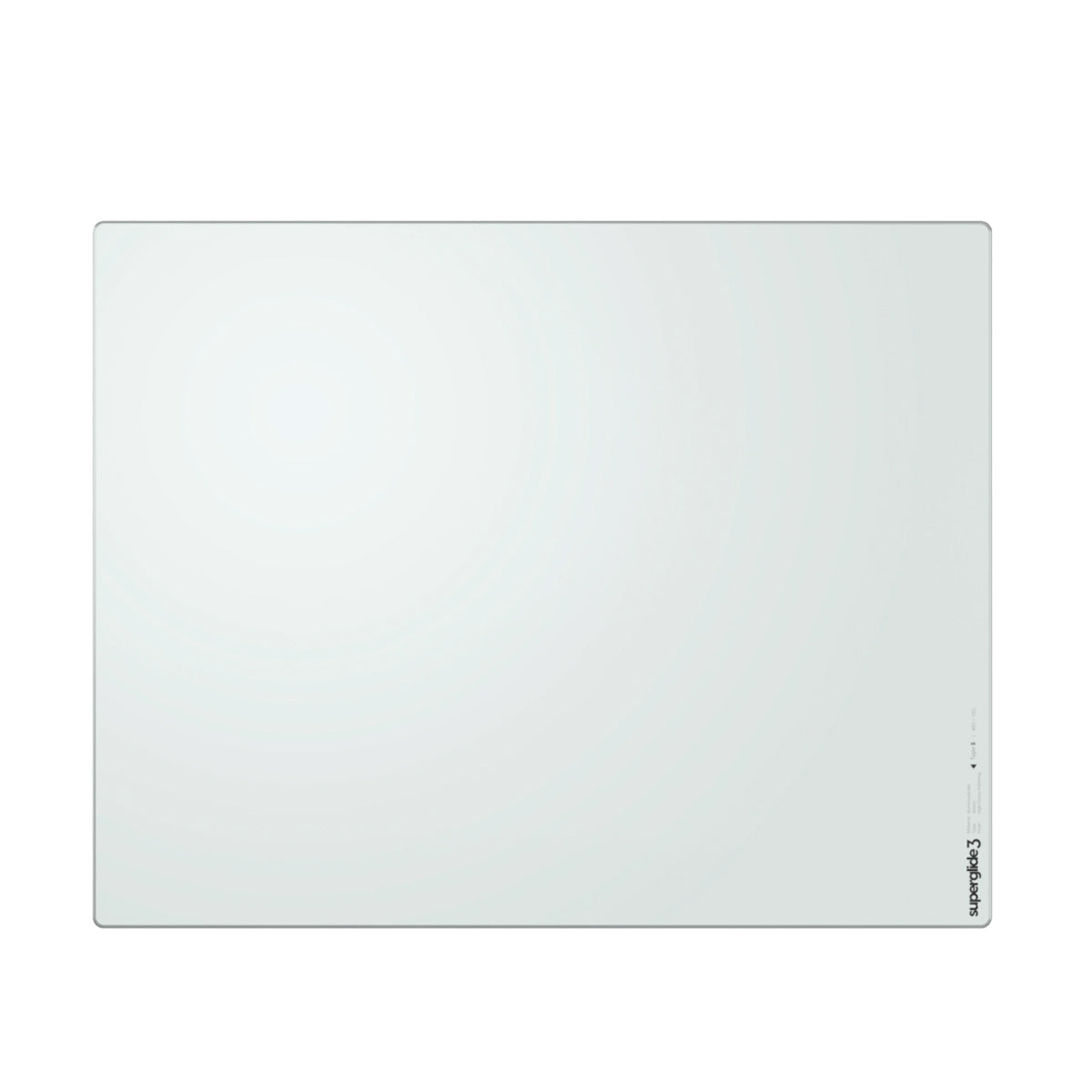 Pulsar Superglide v3 Glass Mouse Pad L - White