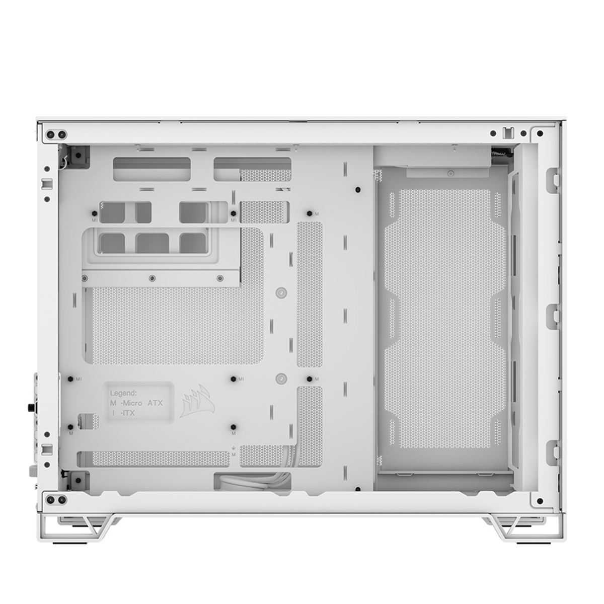 Corsair 2500D Airflow Mid Tower Case - TG White