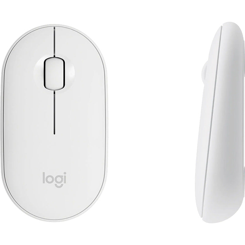 Logitech MK470 Slim Wireless Keyboard and Mouse - White