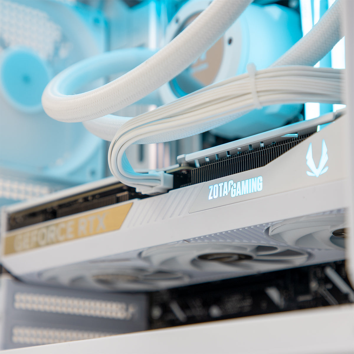 Terminator RTX 5070 Core Ultra 265F Gaming PC - WHITE