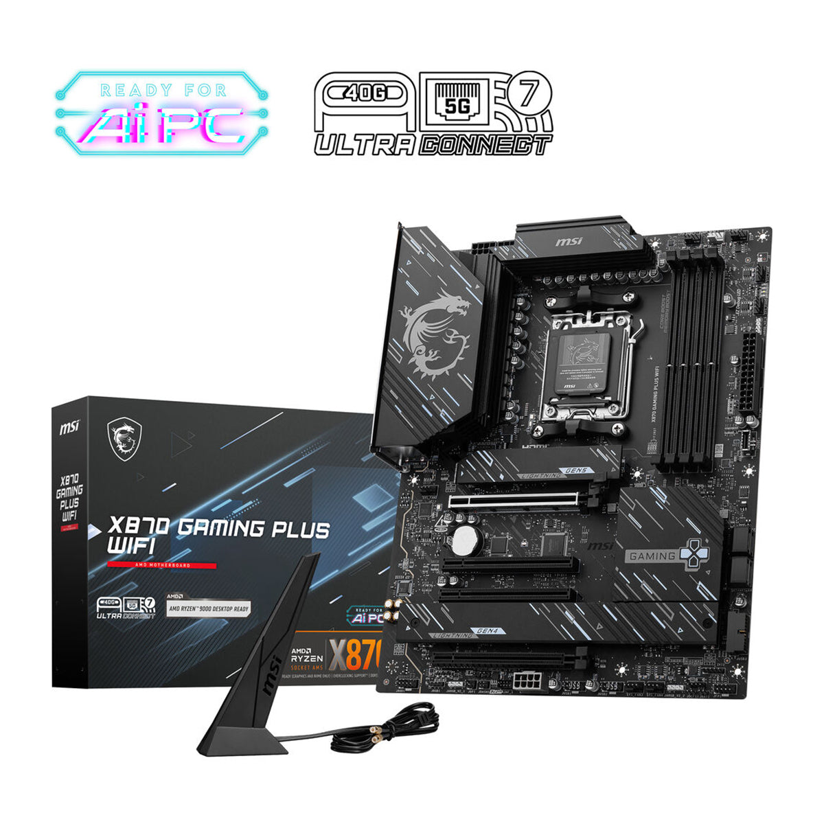 MSI X870 GAMING PLUS WIFI Motherboard