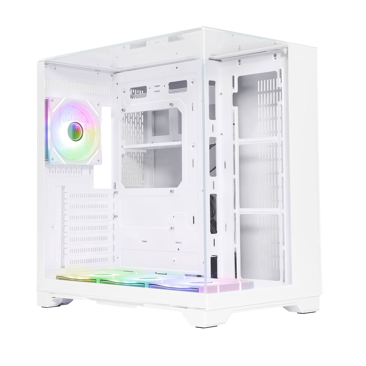 CL Lucent S3 USB Type-C Mid Tower Case - White