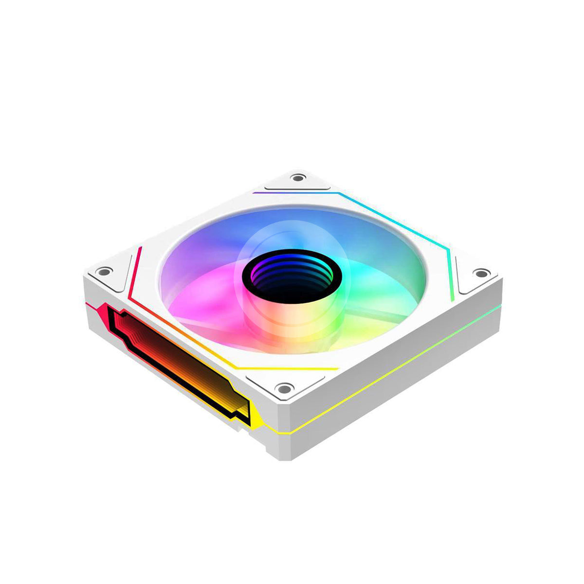 Sama YF1202 ARGB 120mm Infinity Mirror Fan OEM - White