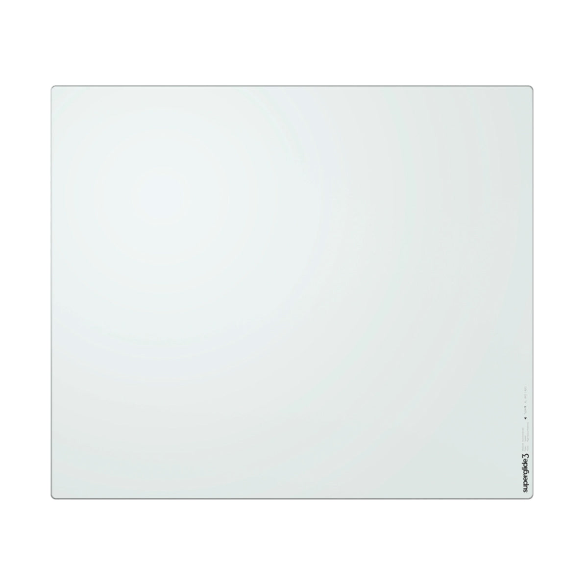Pulsar Superglide v3 Glass Mouse Pad XL - White