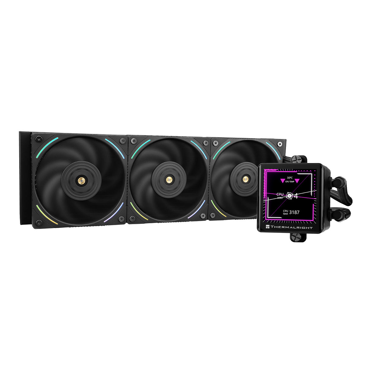 Thermalright Frozen Vision 360 360mm AIO Liquid Cooler - Black